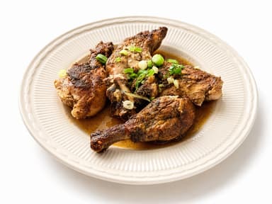 Chicken (jerk, curry or grilled) at Bamboo Fire Cafe, Delray Beach