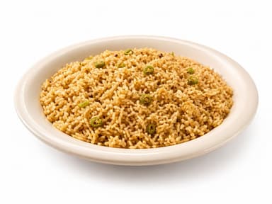 Okra Fried Rice at Bamboo Fire Cafe, Delray Beach