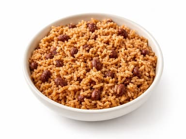 Rice & Peas at Bamboo Fire Cafe, Delray Beach